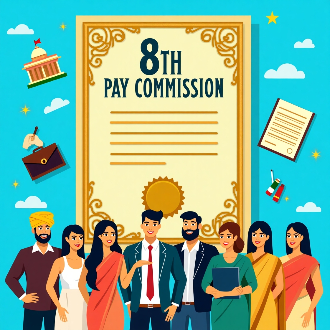 📢 8th Pay Commission: कर्मचारियों की सैलरी, पेंशन और भत्तों में कितना होगा बदलाव? जानिए पूरी जानकारी 8th Pay Commission